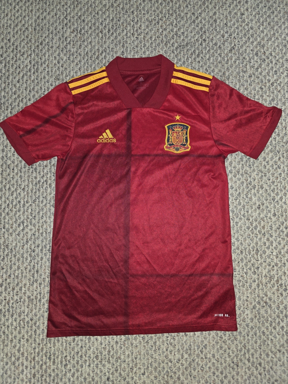 Adidas Spain National Team Men's Red Football Jersey